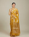 Mustard Yellow Enchantress Saree